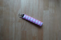 Pink Gingham Wristlet